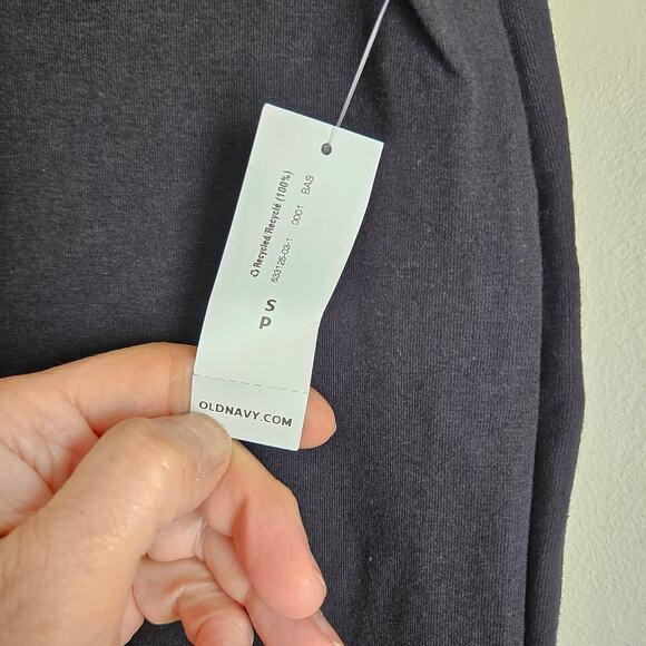 NWT!! Old Navy Black Wide Leg Fold Over Yoga Pants, Sz SP - Picture 6 of 6